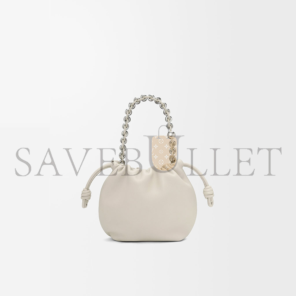 LOEWE MINI FLAMENCO PURSE BAG IN MELLOW NAPPA LAMBSKIN 0011091733 (23*17*5.5cm)